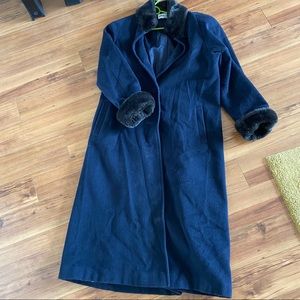 Albert Nipon Vintage Wool Coat